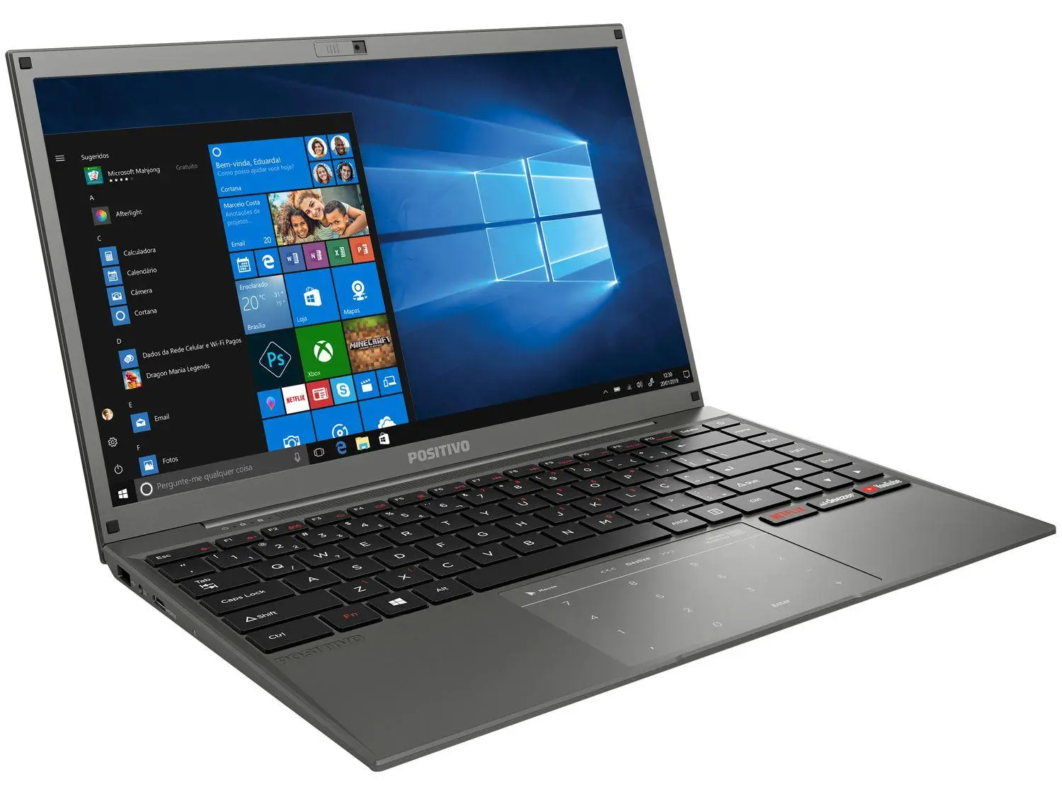 NOTEBOOK POSITIVO CELERON 14 W10 4GB/1TB C41TD