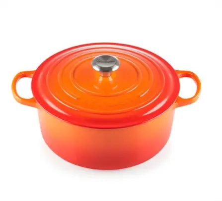 PANELA REDONDA LE CREUSET SIGNATURE 20CM LARANJA(BL)