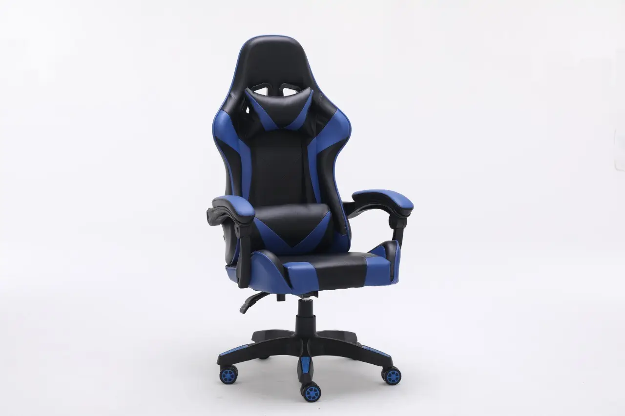 CADEIRA BEST G600A GAMER PRETO/AZUL