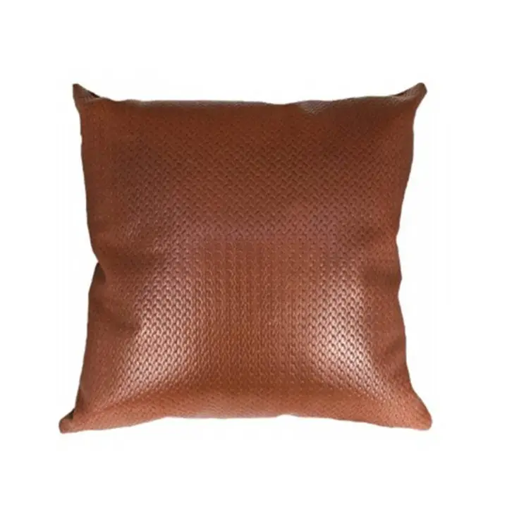 ALMOFADA DECORTEXTIL DC-018-61 COURO TERRACOTA(BL)