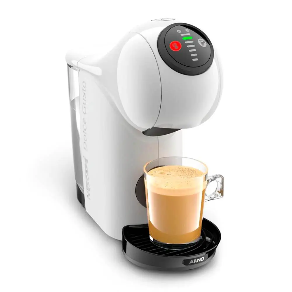CAFETEIRA ARNO DOLCE GUSTO GENIO S DGS1 BRANCA/PRETO 220V 6