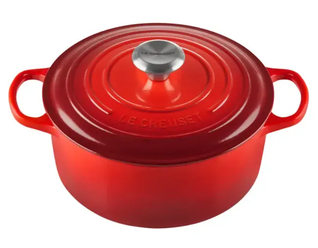 PANELA REDONDA LE CREUSET SIGNATURE 26CM VERMELHA(BL)