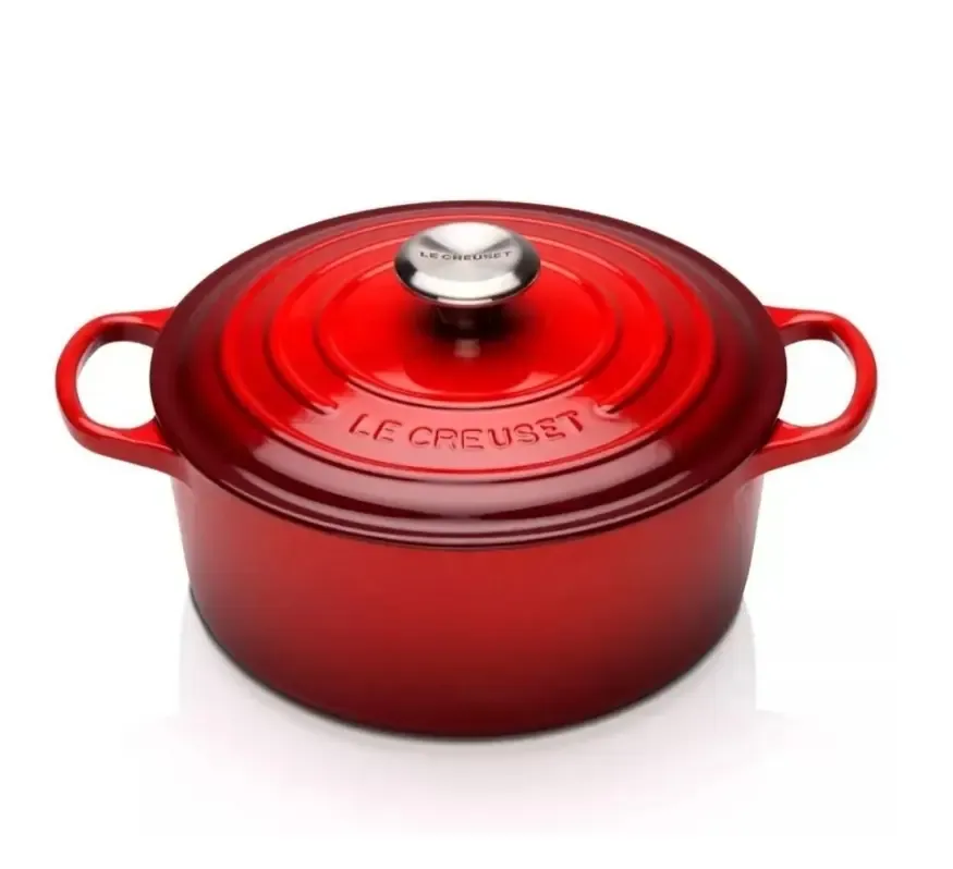 PANELA REDONDA LE CREUSET  SIGNATURE 24CM VERMELHA(BL)
