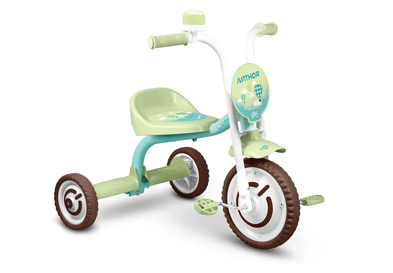 TRICICLO NATHOR BABY VERDE/BRANCO