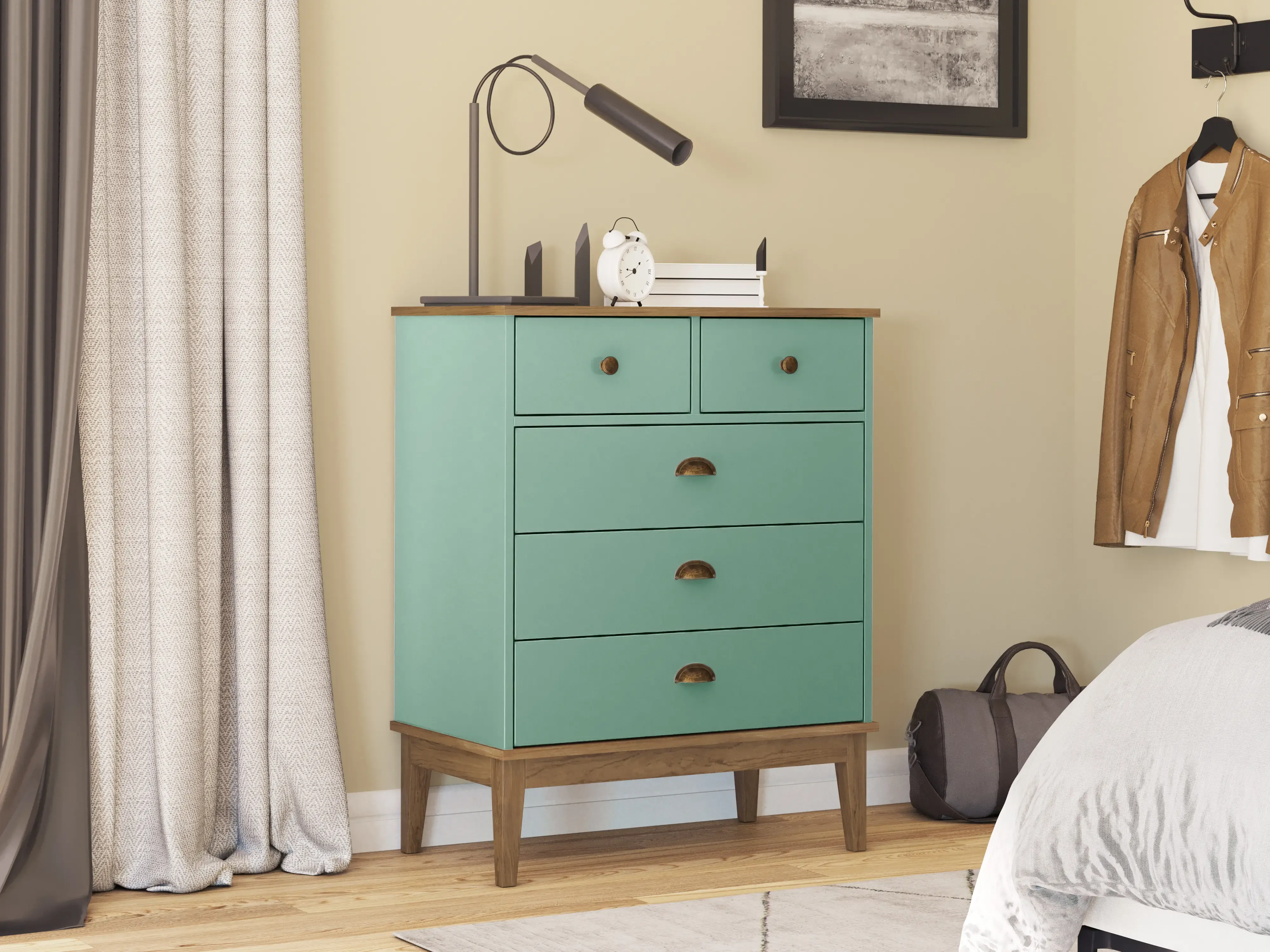 COMODA MOVELBENTO MB1020 MEL/OLIVA