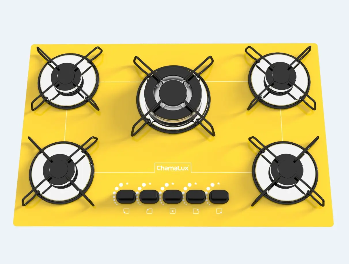 FOGAO MESA 5B CHAMALUX TC AMARELO 0573