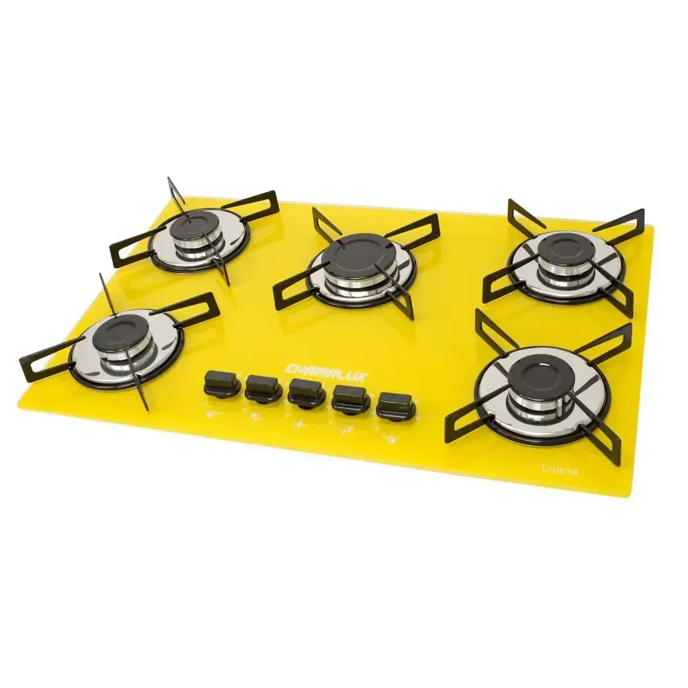 FOGAO MESA 5B CHAMALUX TC AMARELO 0573 4