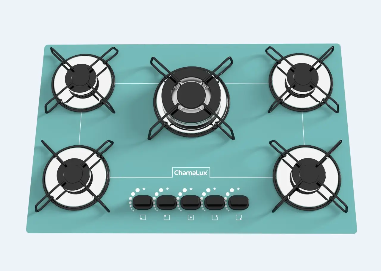 FOGAO MESA 5B CHAMALUX TC AZUL TURQUESA 0632