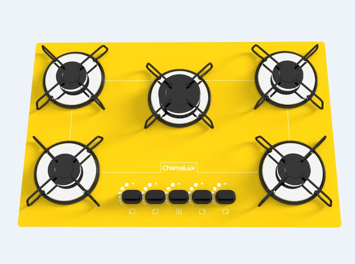 FOGAO MESA 5B CHAMALUX AMARELO 0081