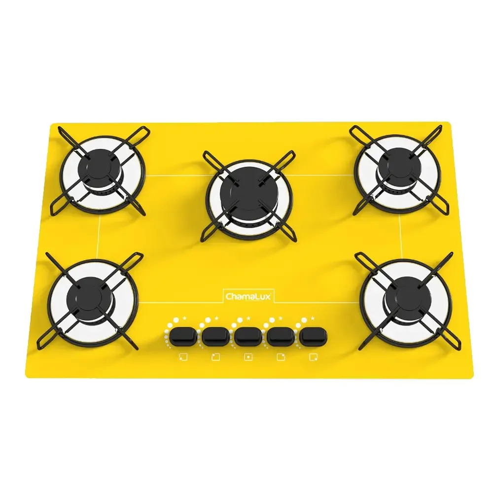 FOGAO MESA 5B CHAMALUX AMARELO 0081 2