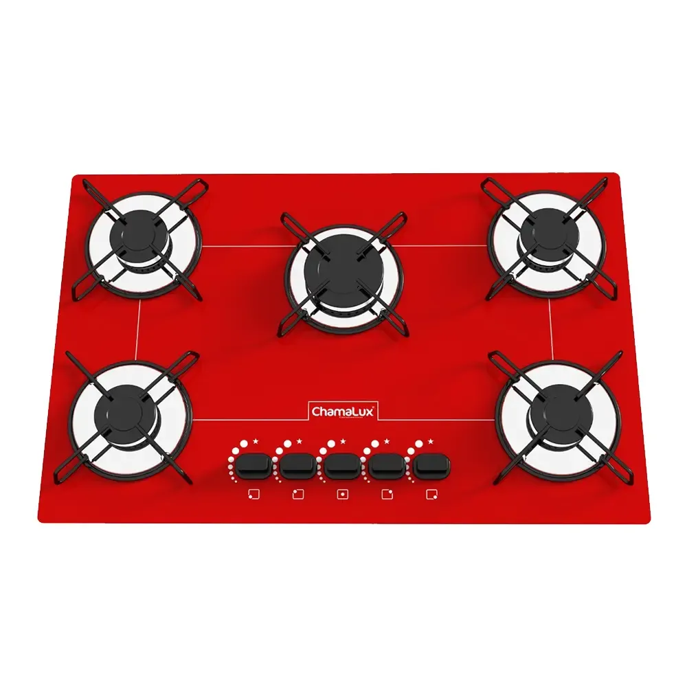 FOGAO MESA 5B CHAMALUX  VERMELHO 0080 2