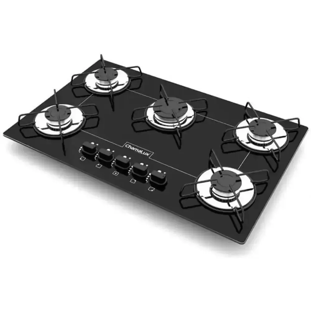 FOGAO MESA 5B CHAMALUX PRETO 0057 BIVOLT 5