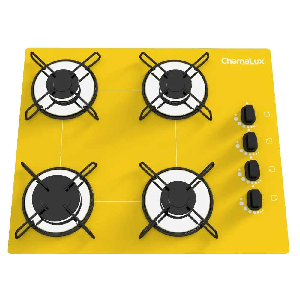 FOGAO MESA 4B CHAMALUX AMARELO 0083 2
