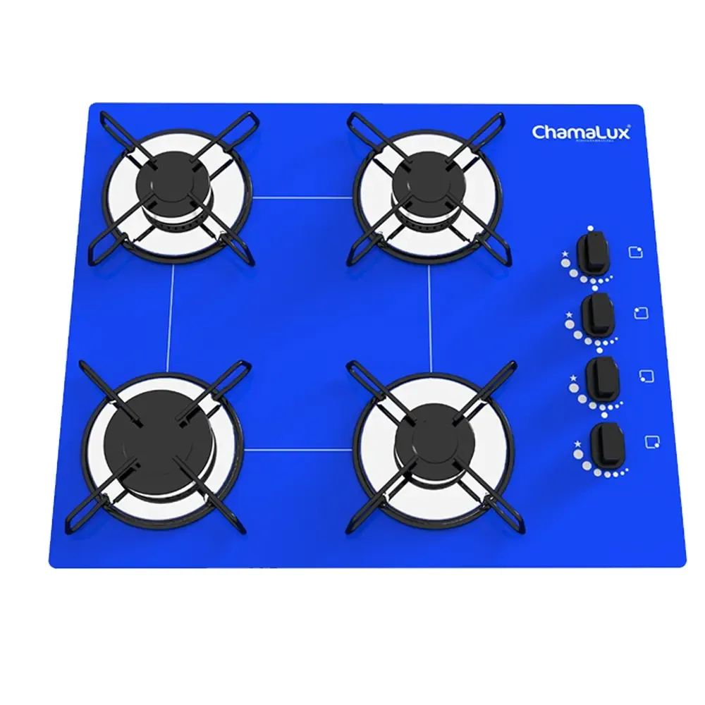 FOGAO MESA 4B CHAMALUX AZUL 0079