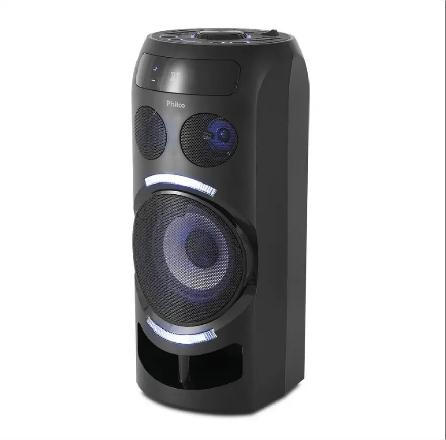 CAIXA SOM PHILCO C/BATERIA PCX3500 150W