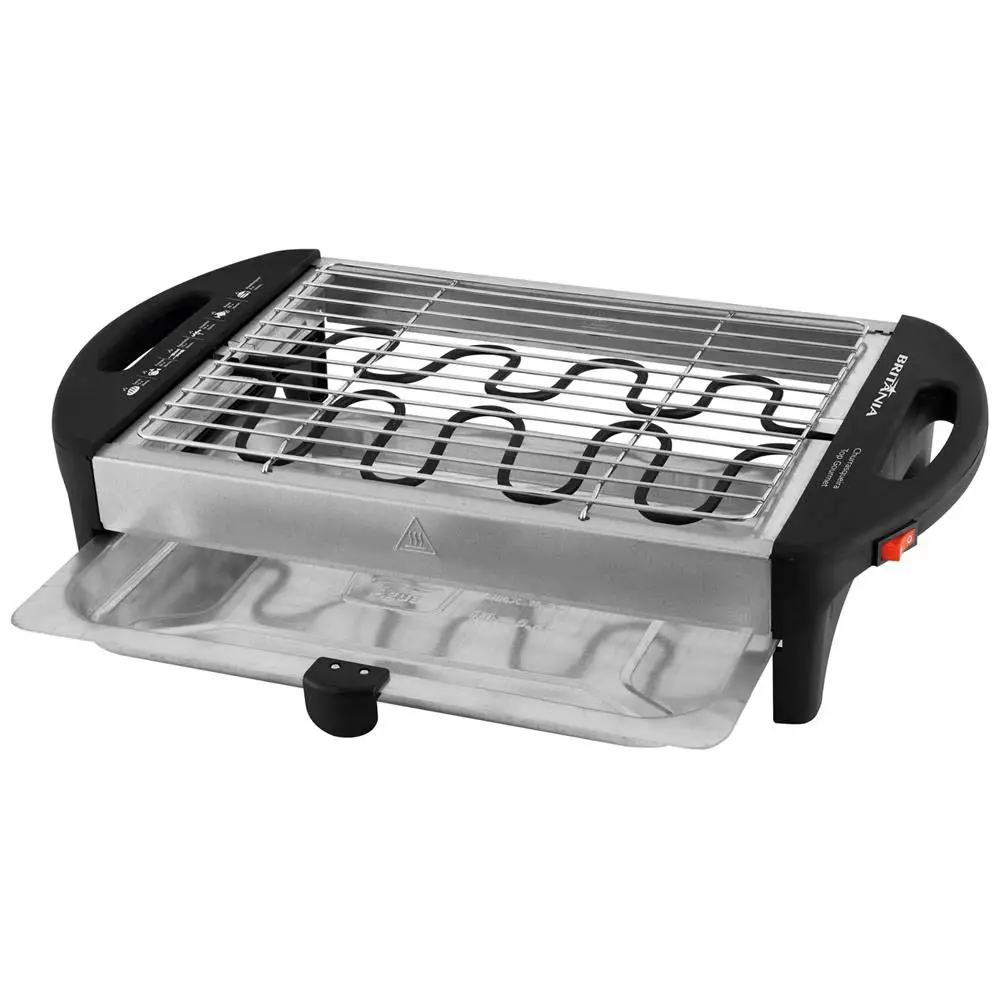 CHURRASQUEIRA ELETRICA BRITANIA TOP GOURMET 1600W 64002081 220V 4