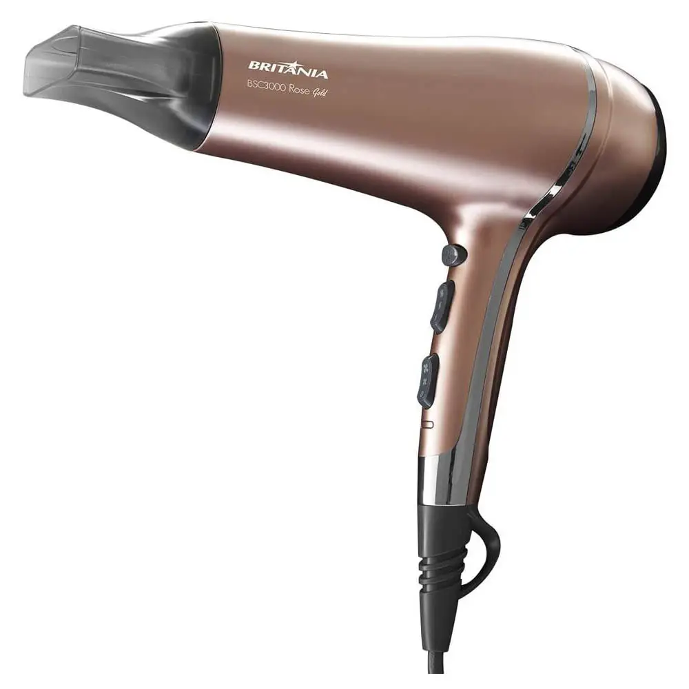 SECADOR CABELO BRITANIA BSC3000 2200W ROSE GOLD 63502057 220V 3