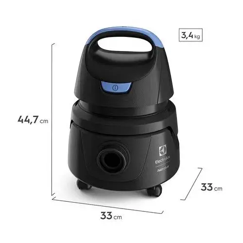 ASPIRADOR PO ELECTROLUX AWD01 5L 1400W 220V ANTIGO:1250W 6