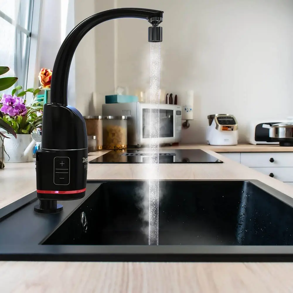 TORNEIRA ELETRICA ZAGONEL PRIMA TOUCH PRETA 220V 5500W 4