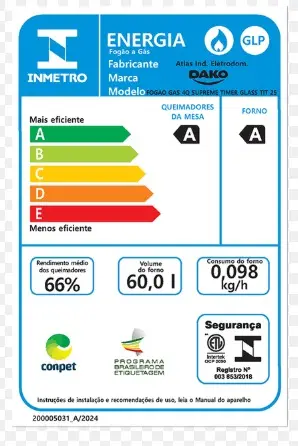 FOGAO 4B DAKO SUPREME TIMER GLASS TITANIUM 2