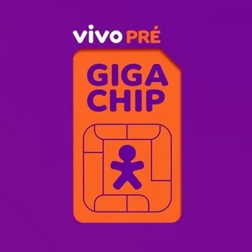 CHIP VIVO GIGA 4G C/CREDITO 10 e DOBRO INTERNET P/6 MESES P60 HRS 10