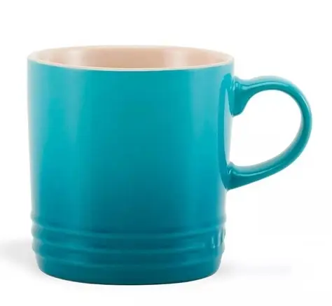 CANECA CAPPUCCINO LE CREUSET 200ML AZUL CARIBE(BL)