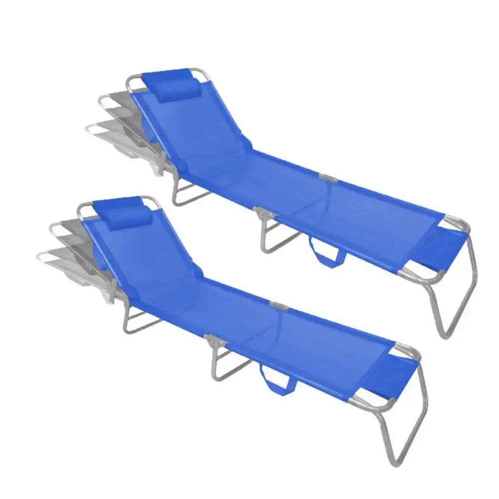 CADEIRA PRAIA ZAKA SLIM ALUM. ESPREG. AZUL 3