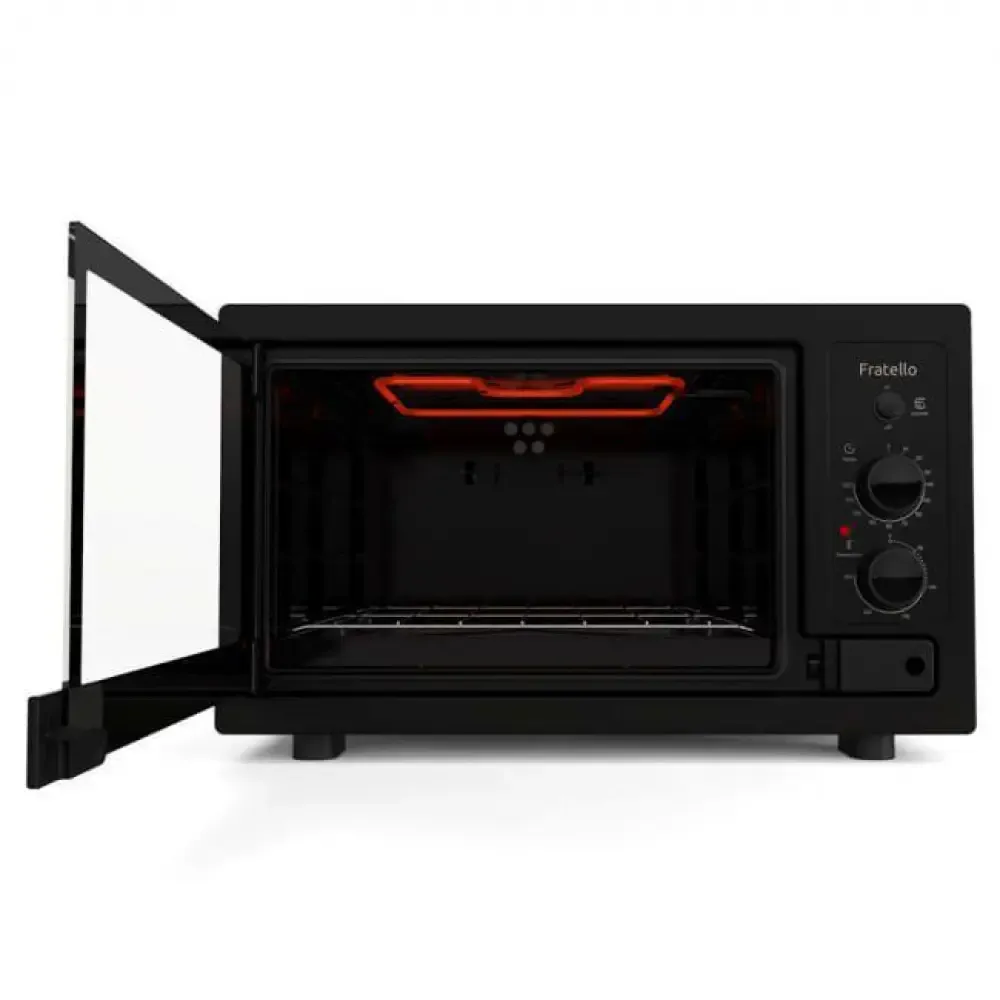 FORNO ELETRICO 44LT MUELLER FRATELLO PRETO 601250001 220V 4