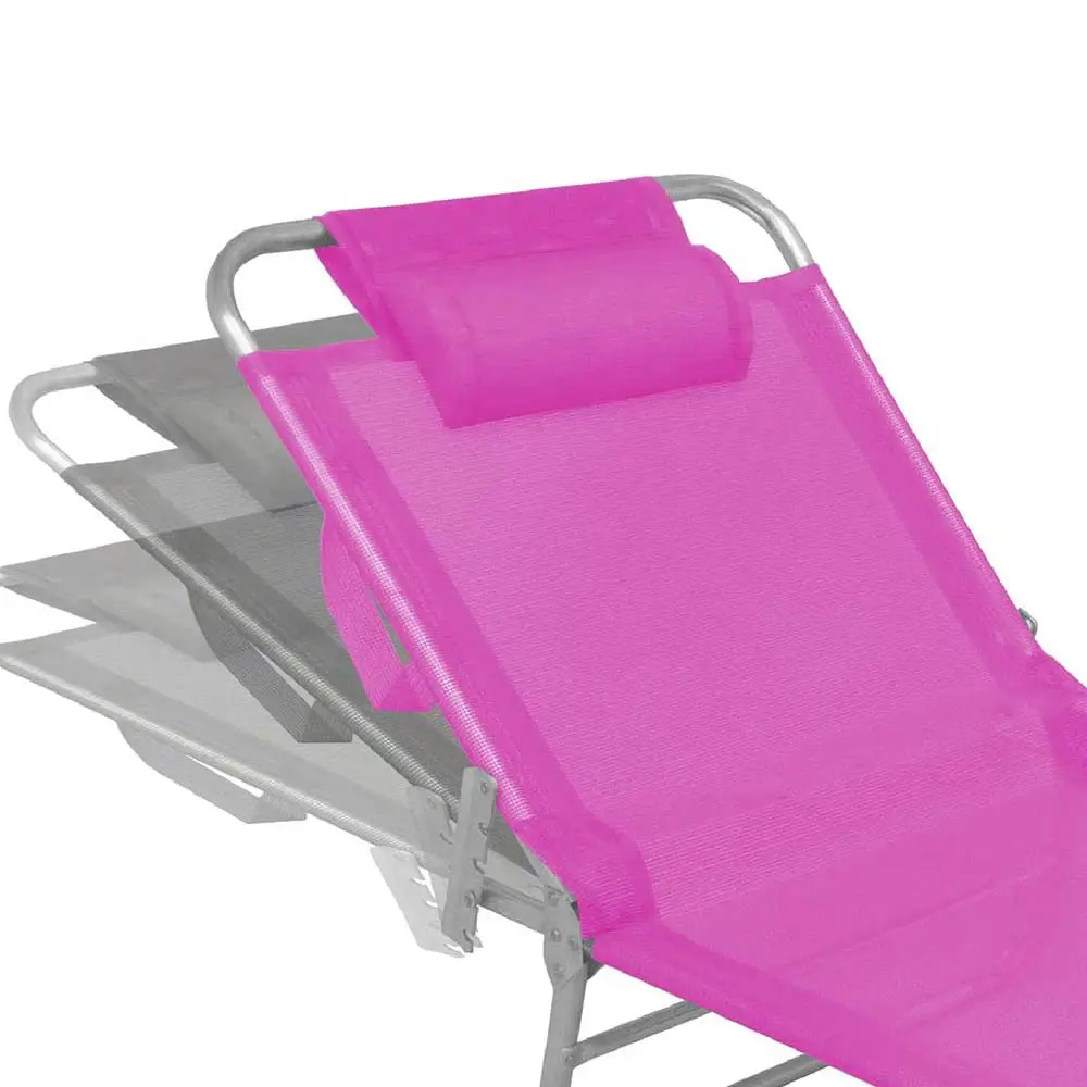 CADEIRA PRAIA ZAKA SLIM ALUM. ESPREG. PINK 2