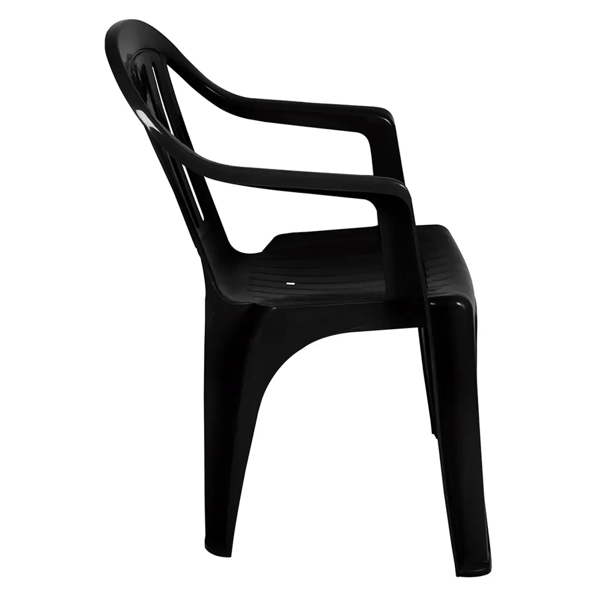 CADEIRA PLASTICA MOR C/BRACO 1104 PRETO 4