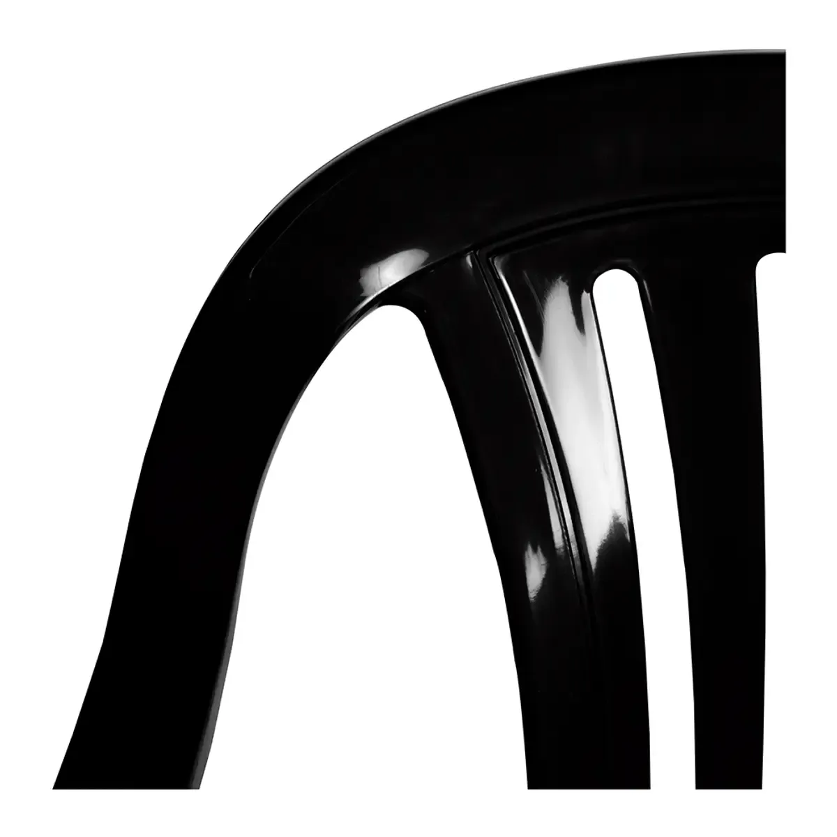 CADEIRA PLASTICA MOR C/BRACO 1104 PRETO 5