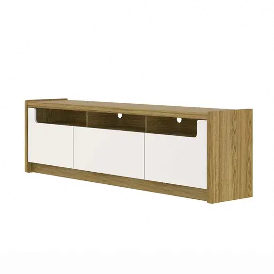 RACK PROVINCIA OSLO OFF WHITE GLOSS/NATURAL