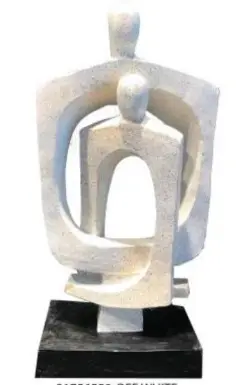 ESCULTURA PAREDE FLORARTE 87504001 PASSAROS DOURADO(BL)