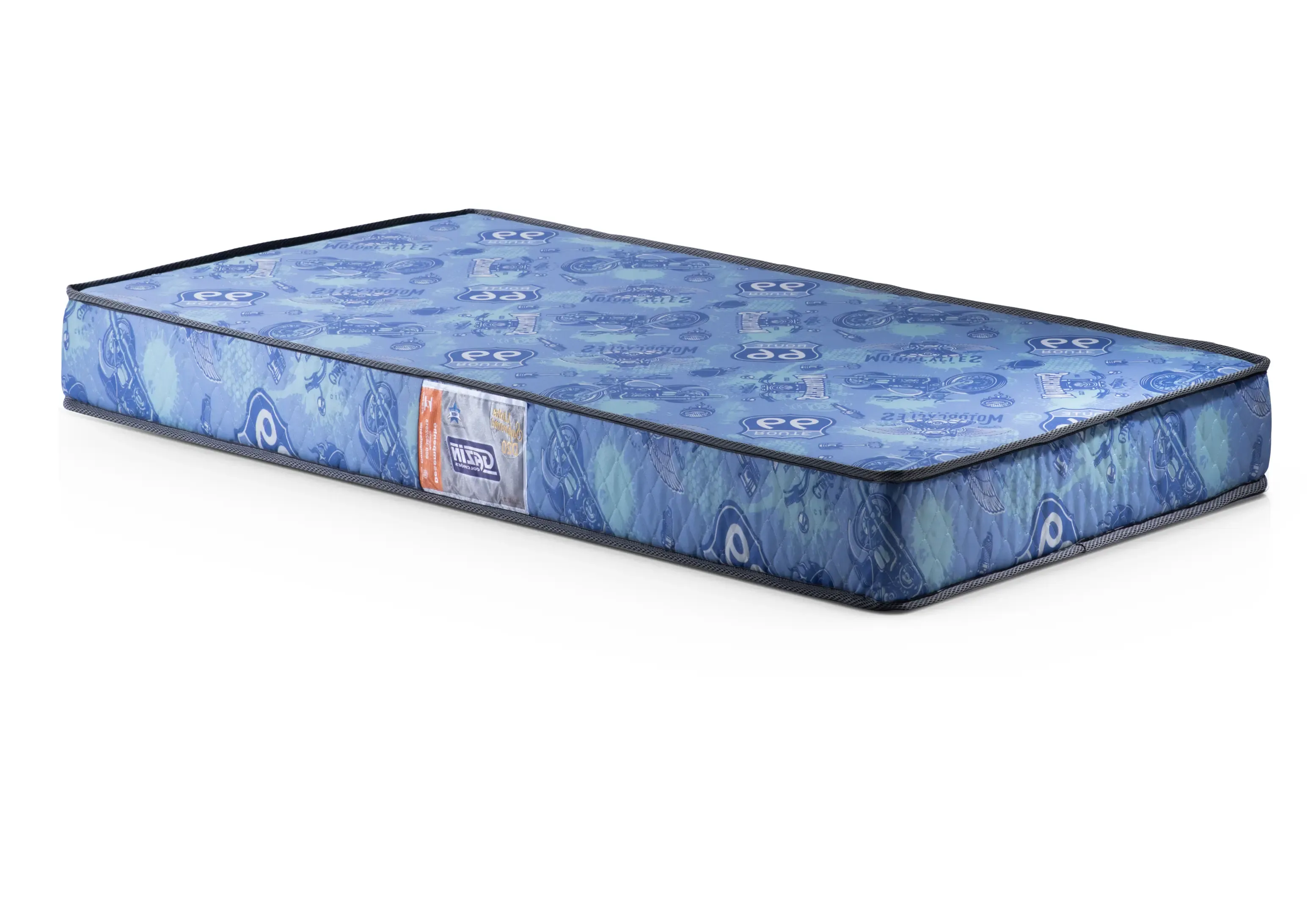 COLCHAO GAZIN SUPREME D20 078X188X012 AZUL P/50KG