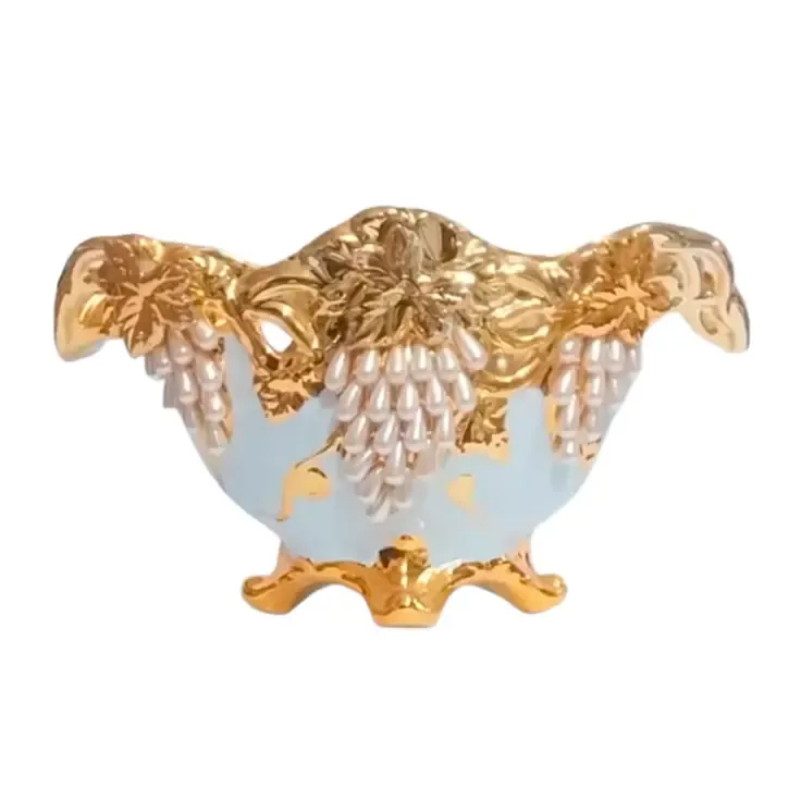 FLOREIRA CHINA CERAMICA DOURAD (SL 403120)