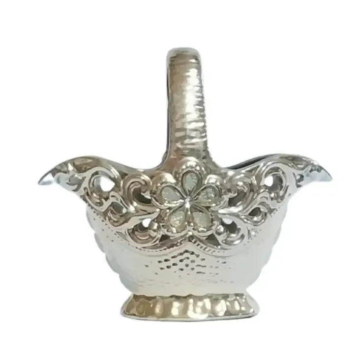 FLOREIRA CHINA CERAMICA DOURAD (SL 403058)