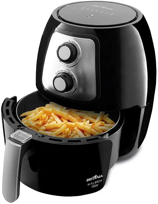 FRITADEIRA ELETRICA BRITANIA AIR FRY 4,0L BFR25P/BFR21P PRETA 220V 3