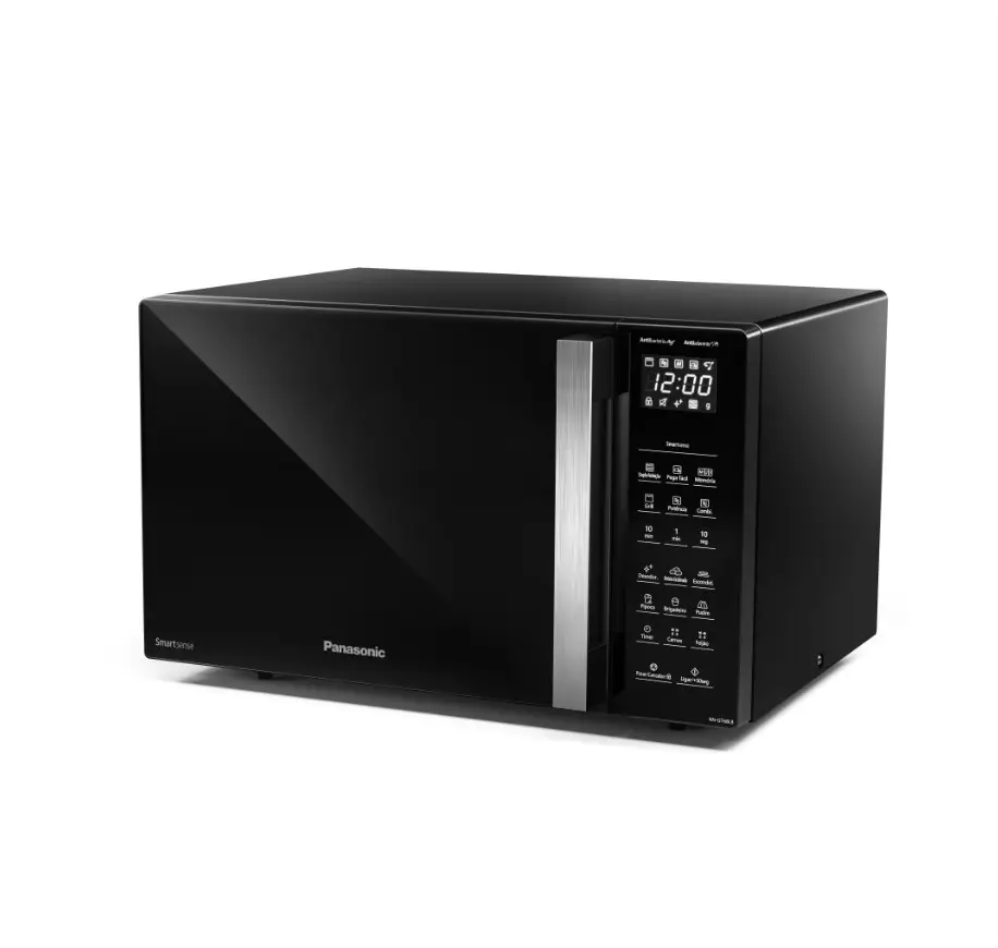 FORNO MICROONDAS 30LT PANASONIC NN-GT68LBRUK PRETO 220V