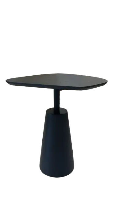 MESA LATERAL PORTAL DECOR ORGANICA PRETO FOSCO 150(BL)