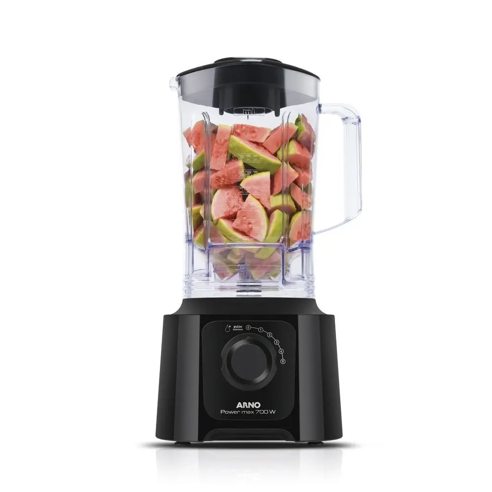 LIQUIDIFICADOR ARNO POWER MAX LN50 3,1LT 700W PRETO 220V