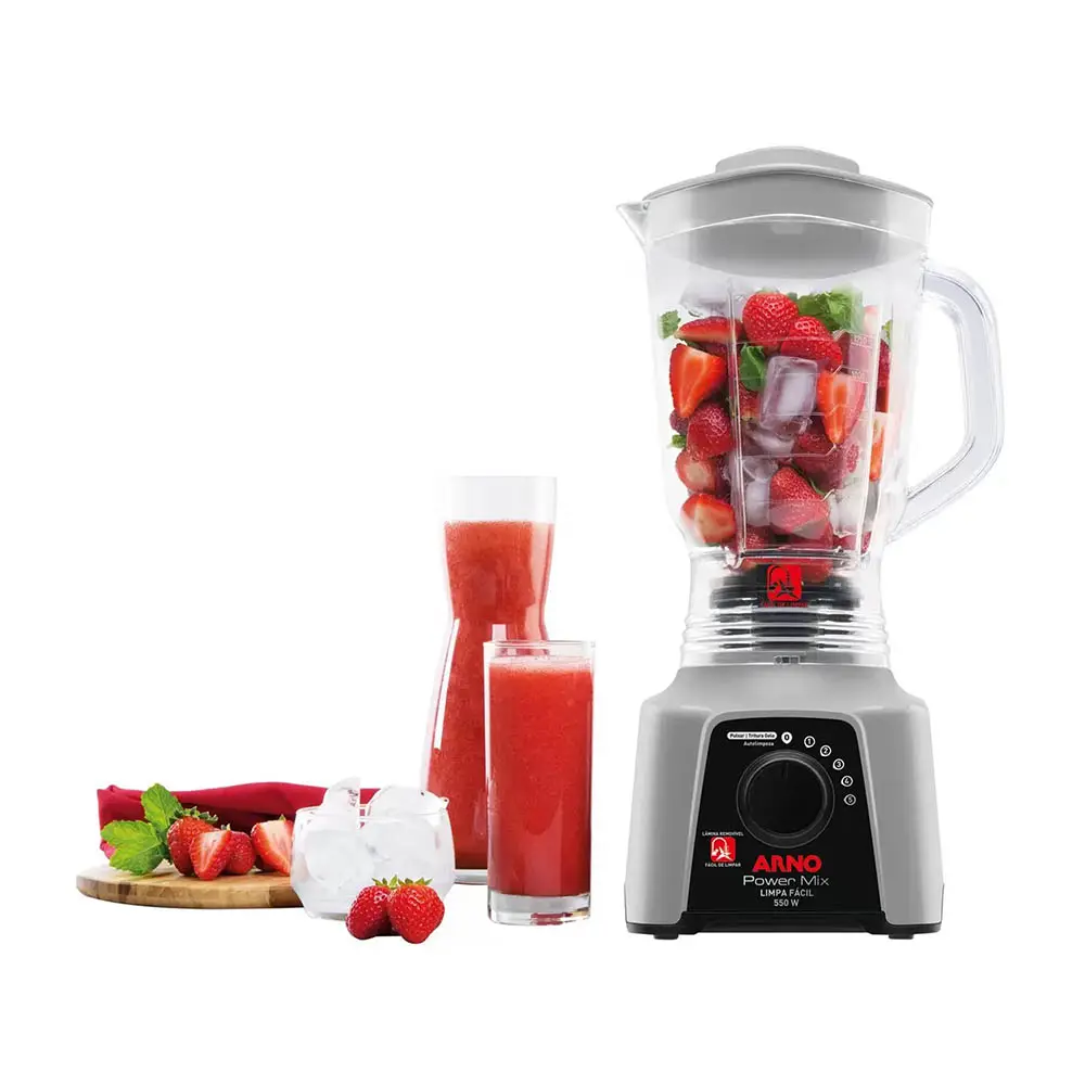 LIQUIDIFICADOR ARNO POWER MIX LQ31 2,5LT 550W CINZA 220V 7