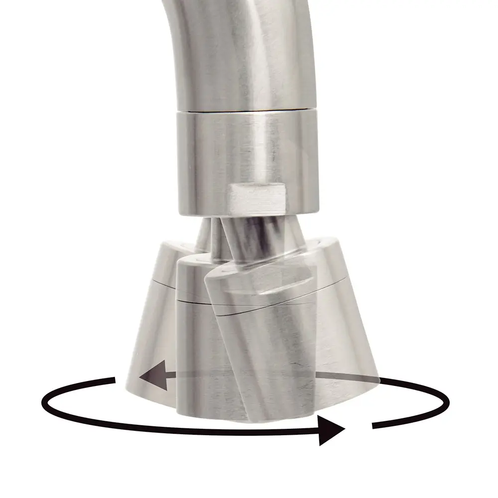 MISTURADOR MONO TRAMONTINA 94520/312 INOX ANGOLARE GOLD(BL) 2