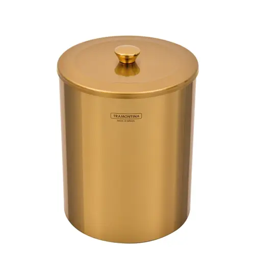 LIXEIRA TRAMONTINA 5L 94540/051 GOLD(BL)
