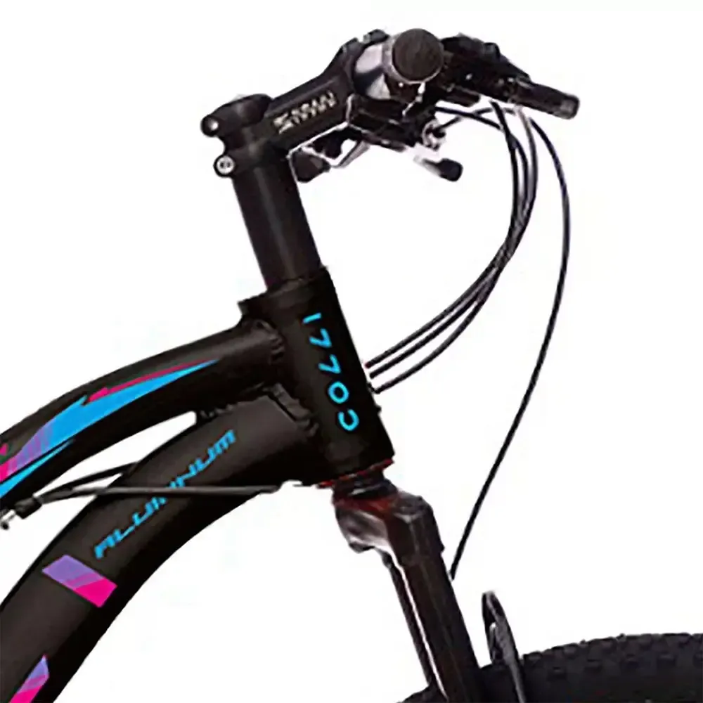 BICICLETA A29 COLLI   EUDORA CAMBIO 1X12 PRETO MULTICOLOR 522/61 5