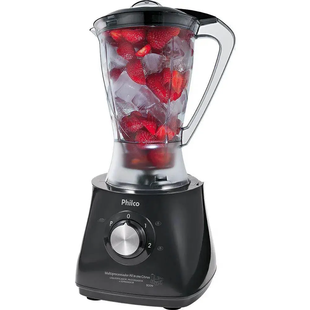 MULTIPROCESSADOR PHILCO ALL IN ONE CITRUS PRETO 103302023 220V 2