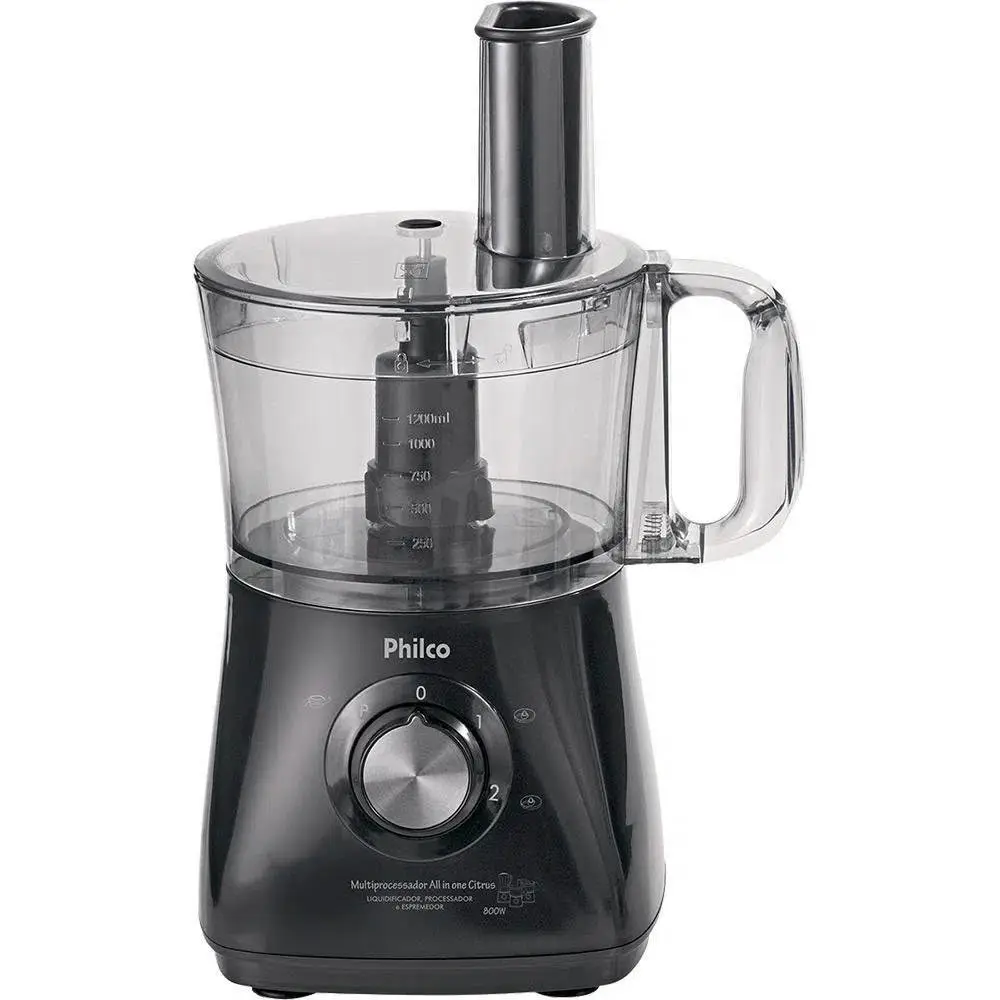 MULTIPROCESSADOR PHILCO ALL IN ONE CITRUS PRETO 103302023 220V 6
