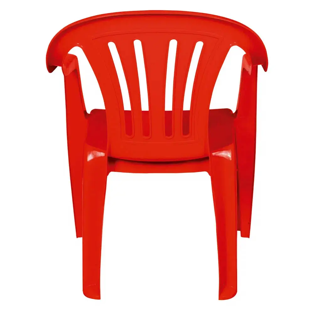 CADEIRA PLASTICA MOR C/BRACO 1105 VERMELHO 4