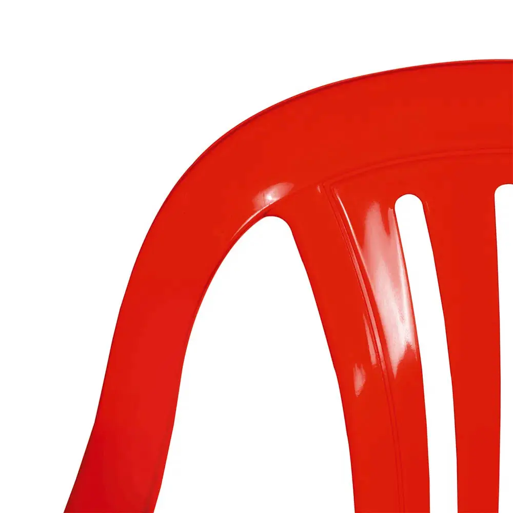 CADEIRA PLASTICA MOR C/BRACO 1105 VERMELHO 5