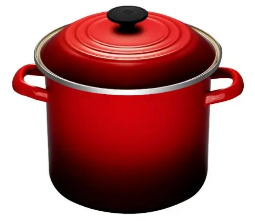 PANELA STOCKPOT LE CREUSET 7,6L 22CM VERMELHO CERISE(BL)