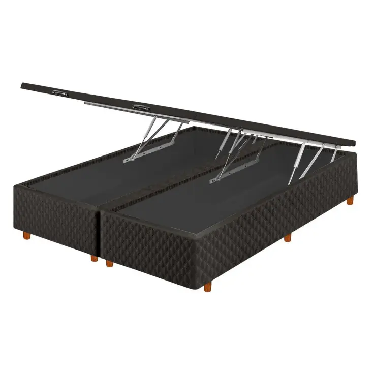 BASE C/BAU CRISTALFLEX 079X198X040 POLIESTER PRETO